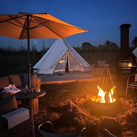 Luxe Glamping Tipitentjes 4 En 2 Persoons Tent 豪华帐篷