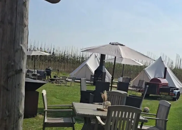 Luxe Glamping Tipitentjes 4 En 2 Persoons Tent 埃赫特尔德