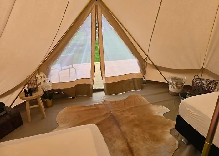 Luxe Glamping Tipitentjes 4 En 2 Persoons Tent 埃赫特尔德