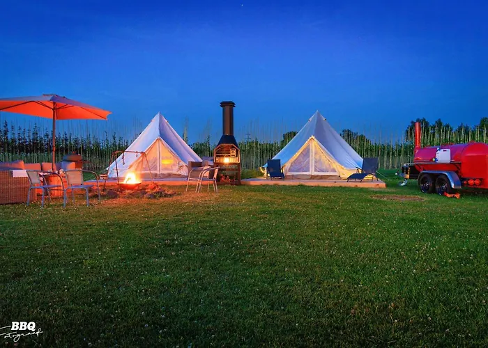 Luxe Glamping Tipitentjes 4 En 2 Persoons Tent 埃赫特尔德